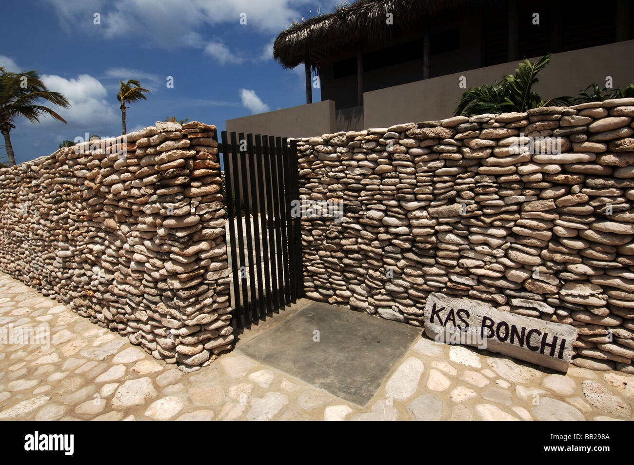 Antille Olandesi Bonaire casa di Piet Boon architettura moderna Foto Stock