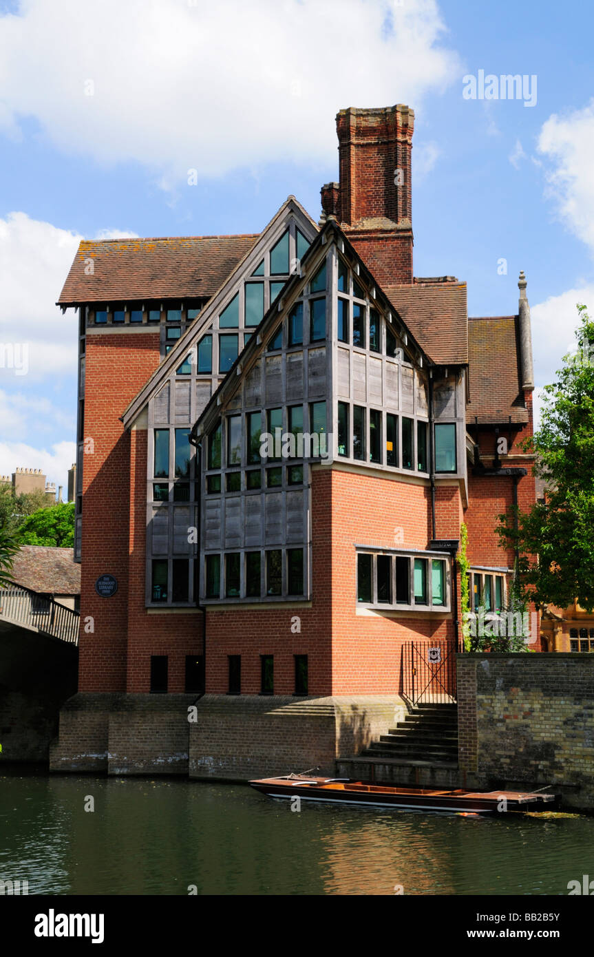 La libreria Jerwood al Trinity Hall College di Cambridge Inghilterra Regno Unito Foto Stock