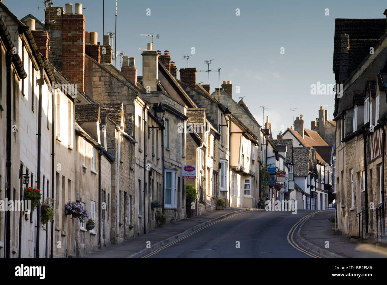 Gloucester Street, Winchcombe, Gloucestershire, Regno Unito Foto Stock