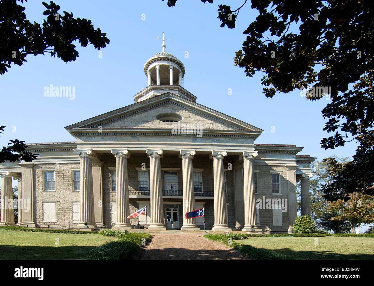 Warren County Courthouse in Vicksburg Mississippi Foto Stock