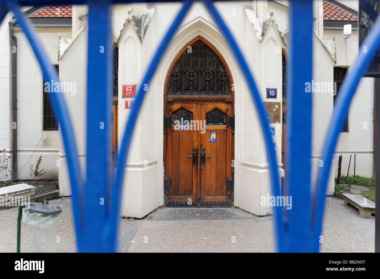 Sinagoga Maisel, Praga ebraica, Città Vecchia, Praga, Repubblica Ceca Foto Stock