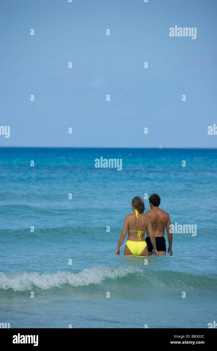 Repubblica Dominicana, Bayahibe Viva Wyndham Dominicus Beach Foto Stock