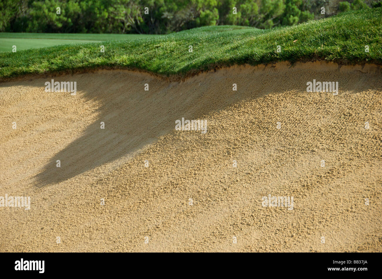 Stati Uniti d'America, Florida, Flagler, Palm Coast, l'oceano di corso presso Ginn Hammock Beach Resort Foto Stock