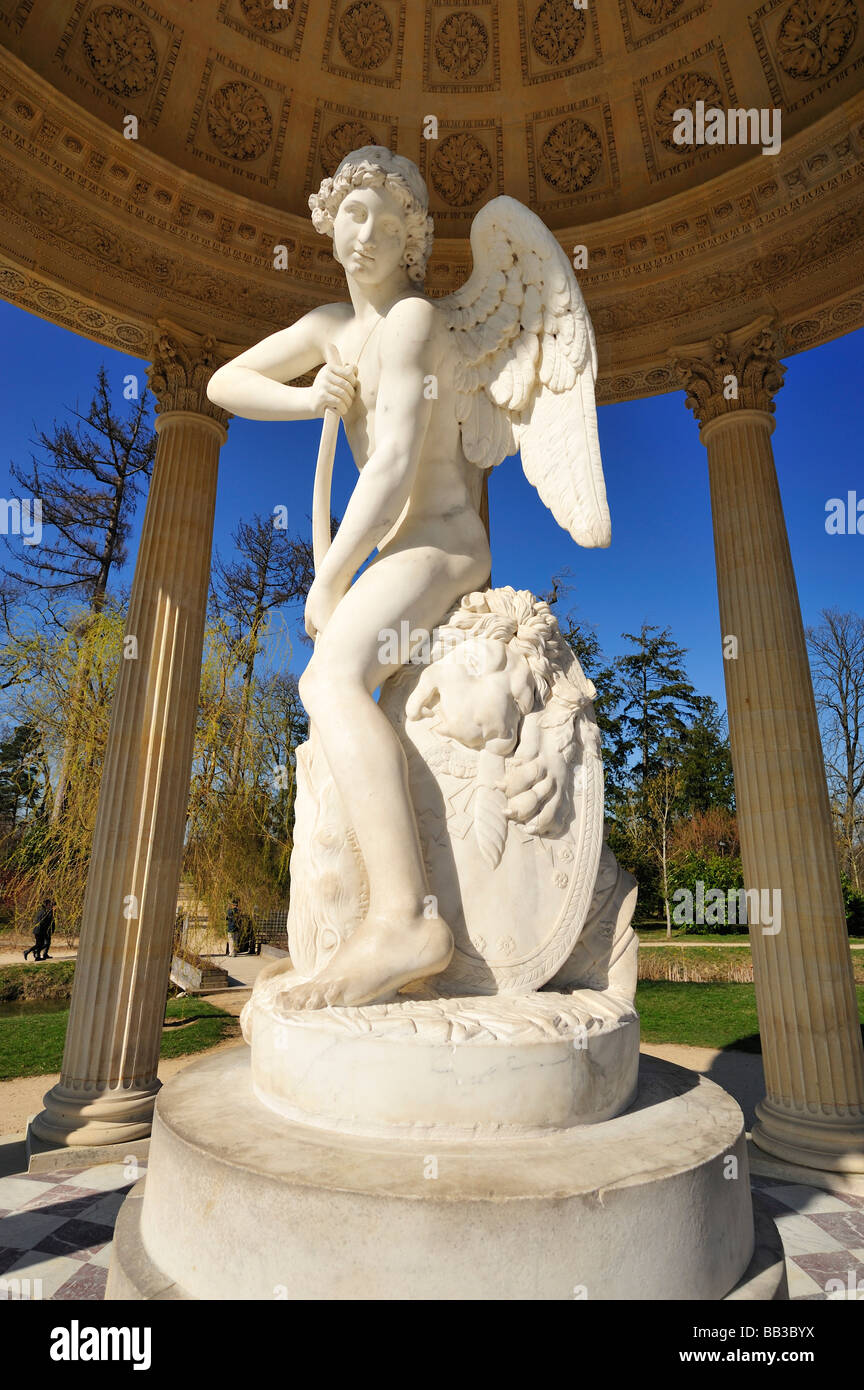 Temple de l'Amour, Versailles, Yvelines, Francia Foto Stock
