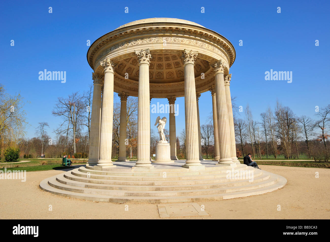 Temple de l'Amour, Versailles, Yvelines, Francia Foto Stock