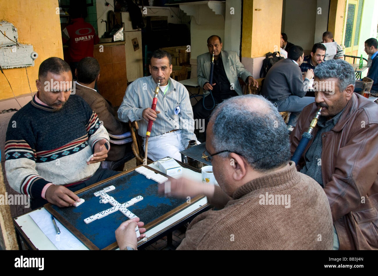Centro de Il Cairo Egitto Midan Tahrir downtown market Foto Stock
