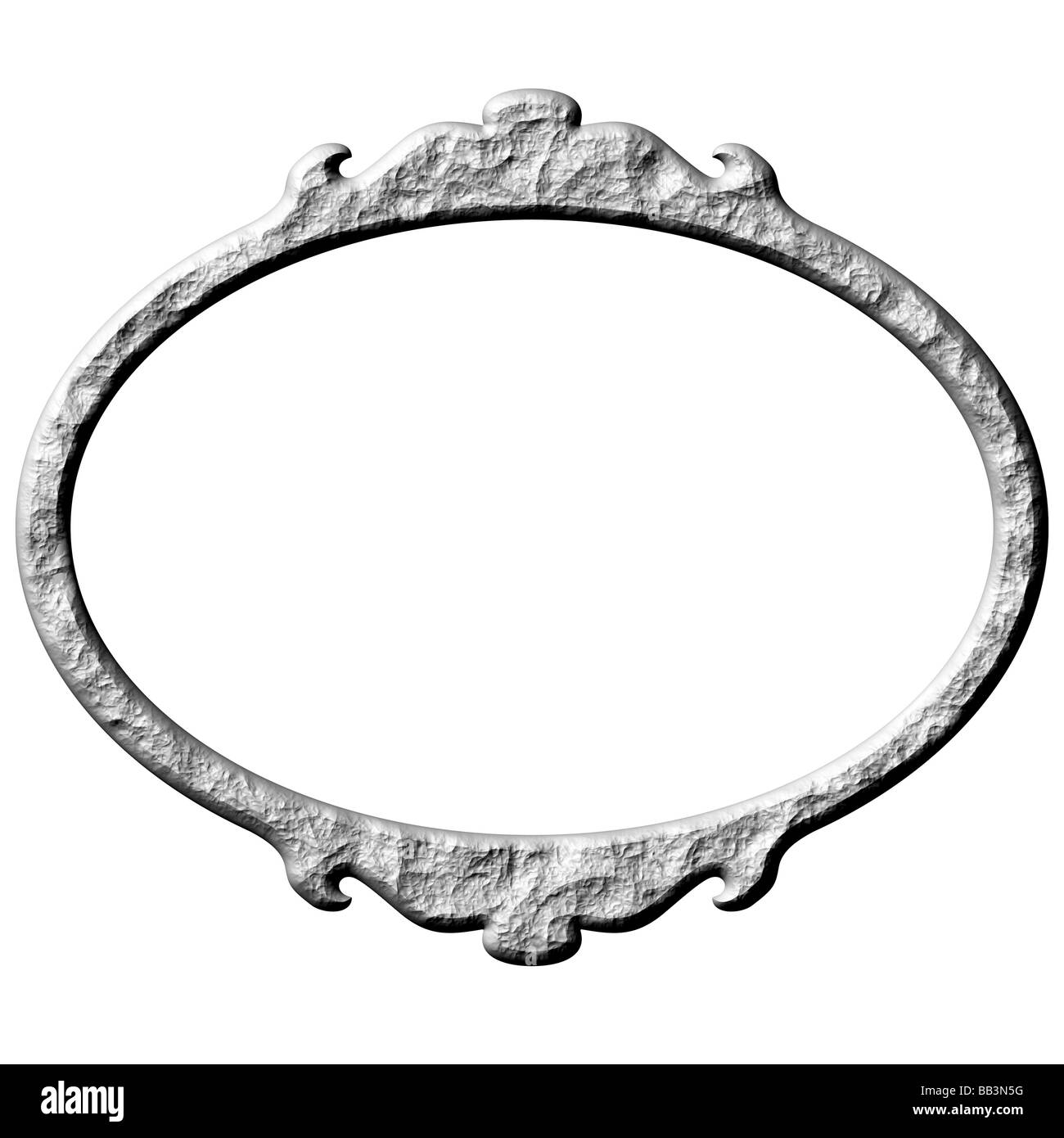cornice in pietra 3D Foto Stock