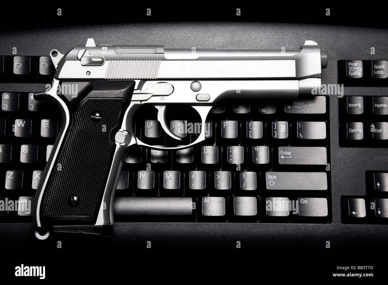 Criminalità su Internet Foto Stock