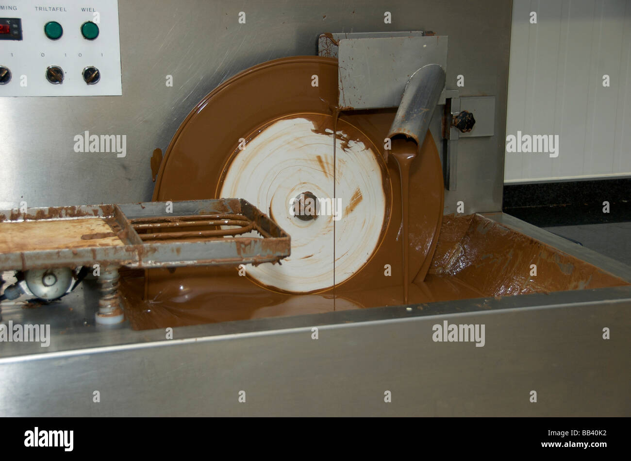 Anversa, provincia di Anversa, Antwerpen, Belgio, Burie Chocolatier, Europa, Fiandre, cioccolato al latte Foto Stock