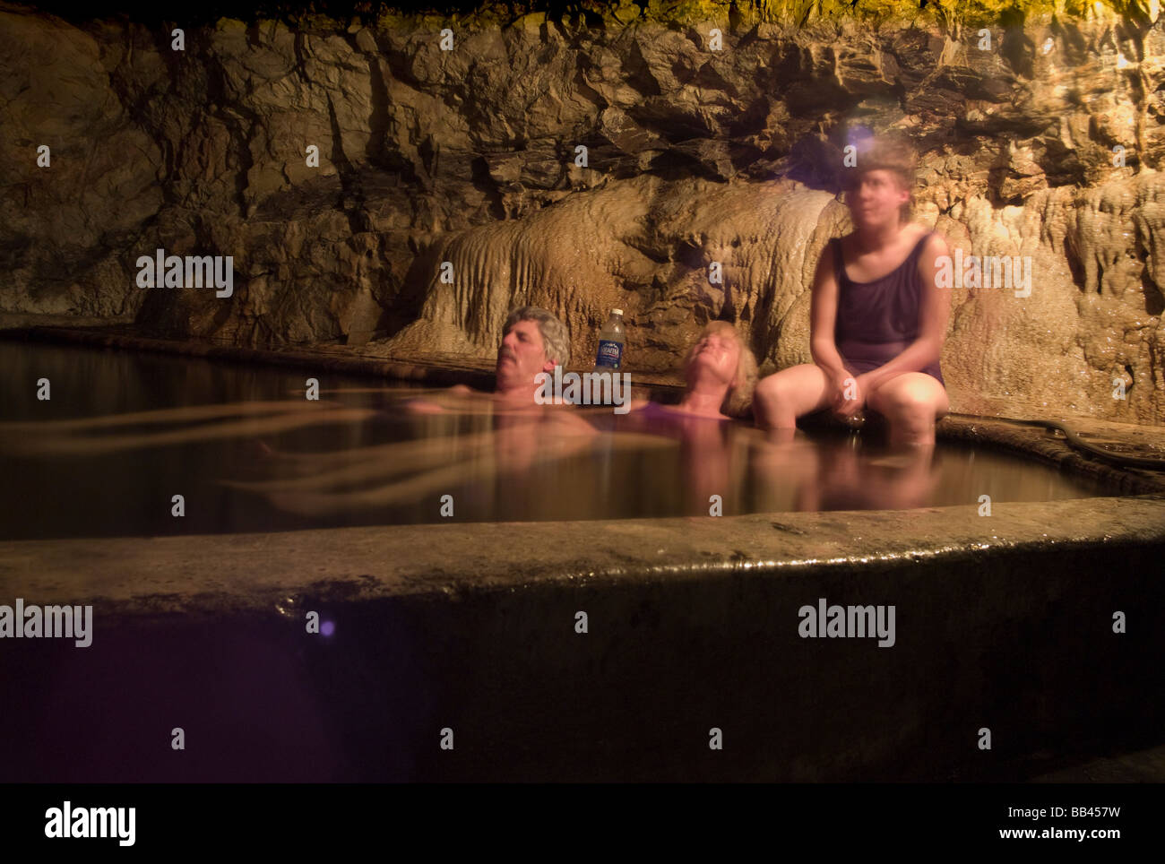 Hot Springs, Ouray, Colorado. Foto Stock