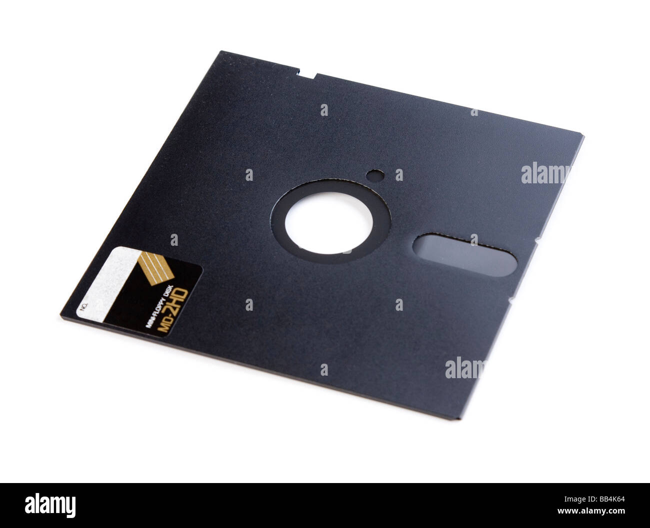 Floppy disk da 5,25 ' dimensione che terrà 360Kb di dati Foto Stock