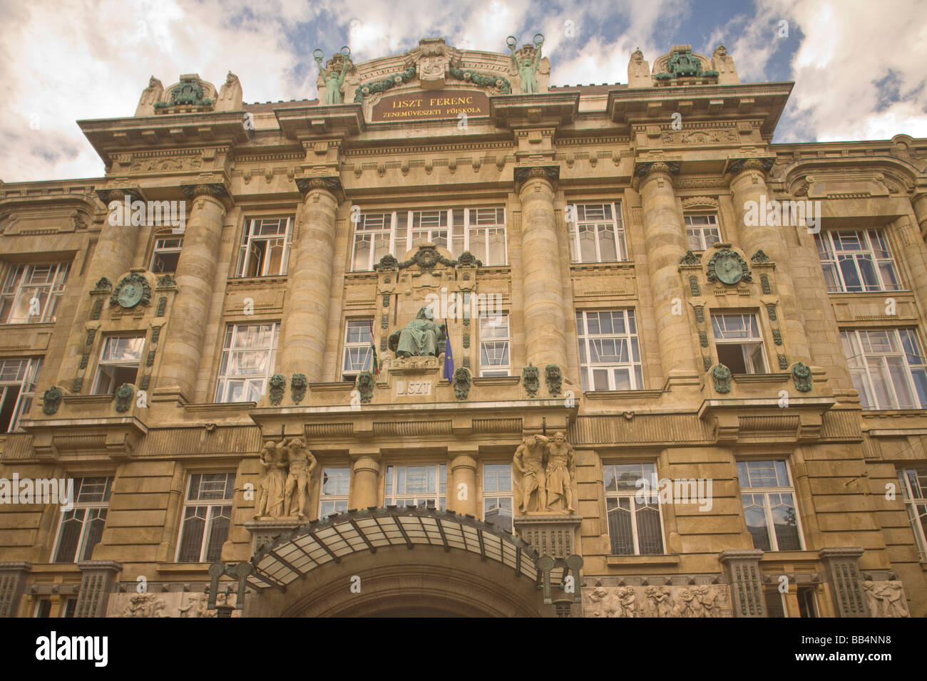 Ungheria, Budapest. Accademia Musicale Franz Liszt (RF) Foto Stock