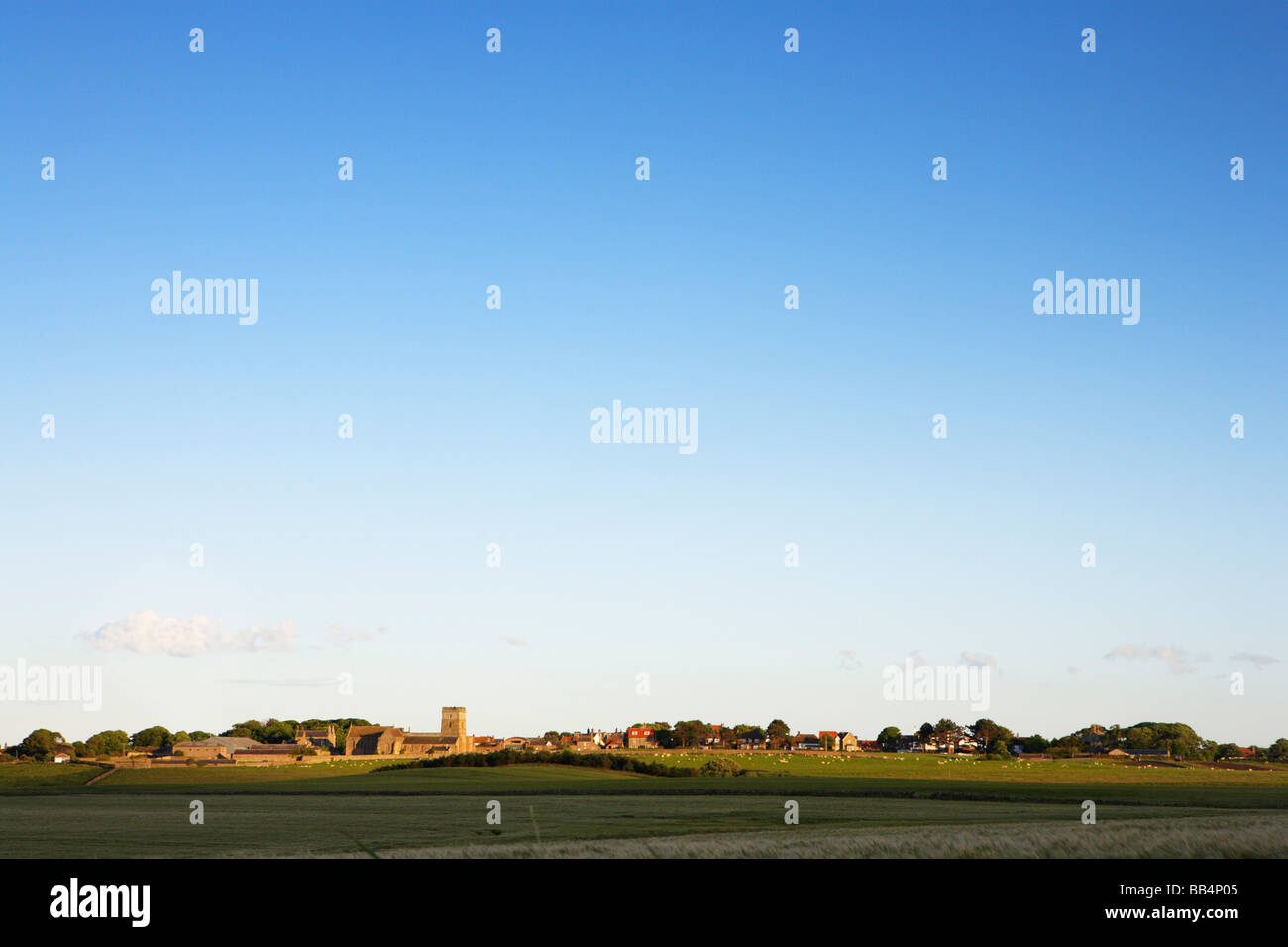 GB Regno Unito Inghilterra NORTHUMBERLAND BAMBURGH Foto Stock
