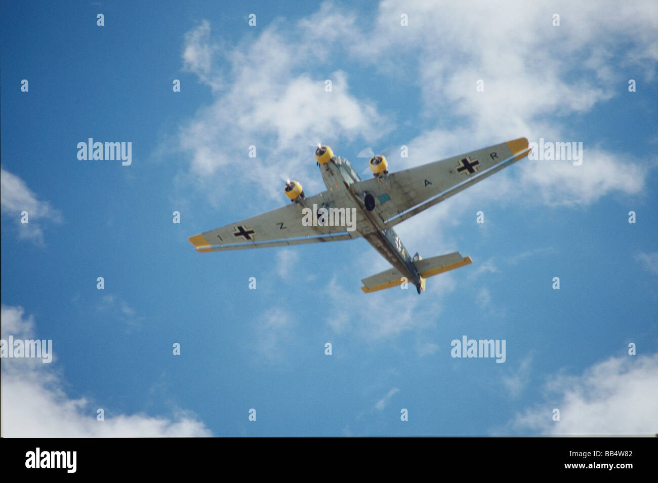 Junkers Ju-52 Trimotor al Fleming campo CAF Air Show Foto Stock