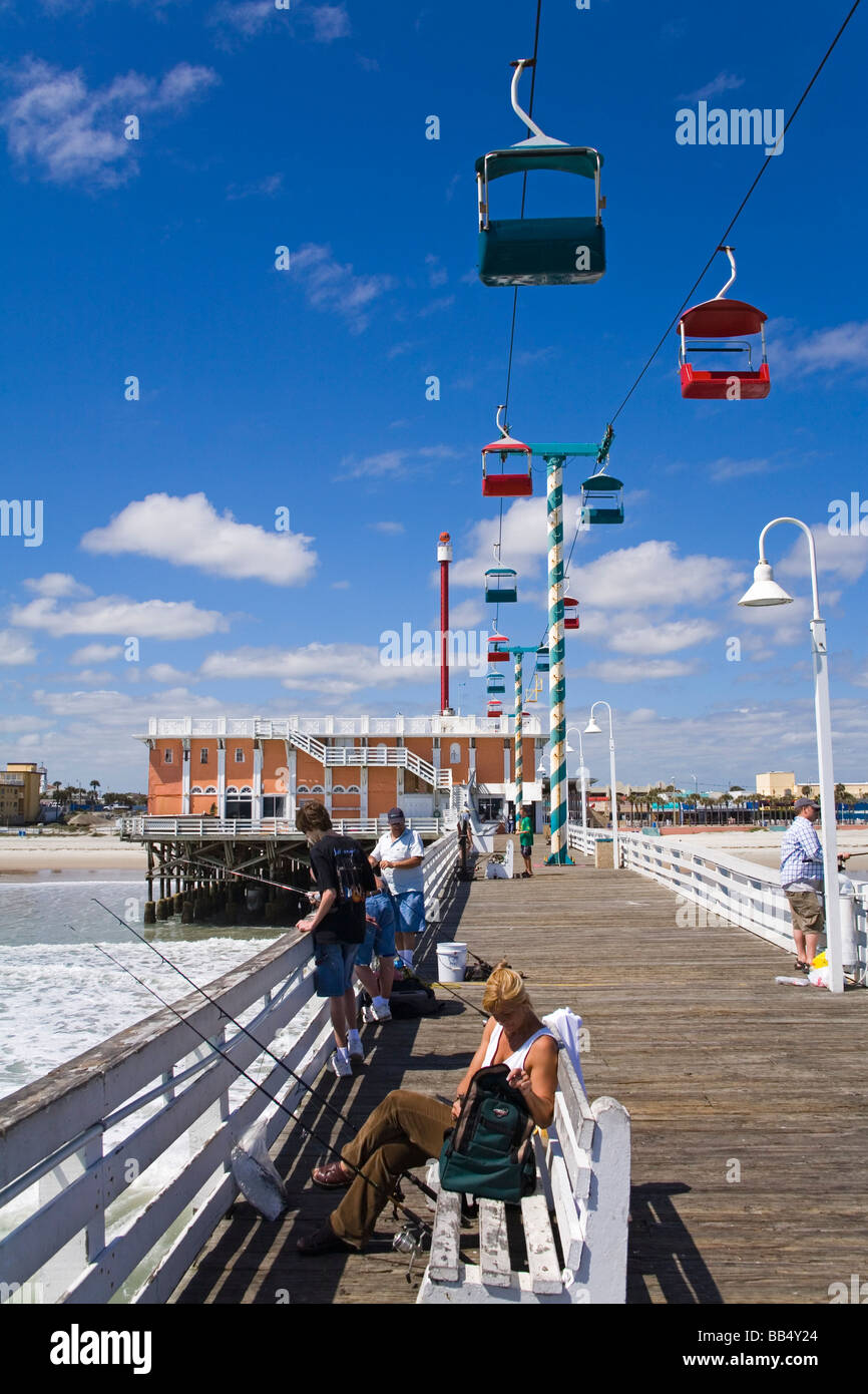 Main Street Pier, Daytona Beach, Florida, Stati Uniti d'America Foto Stock
