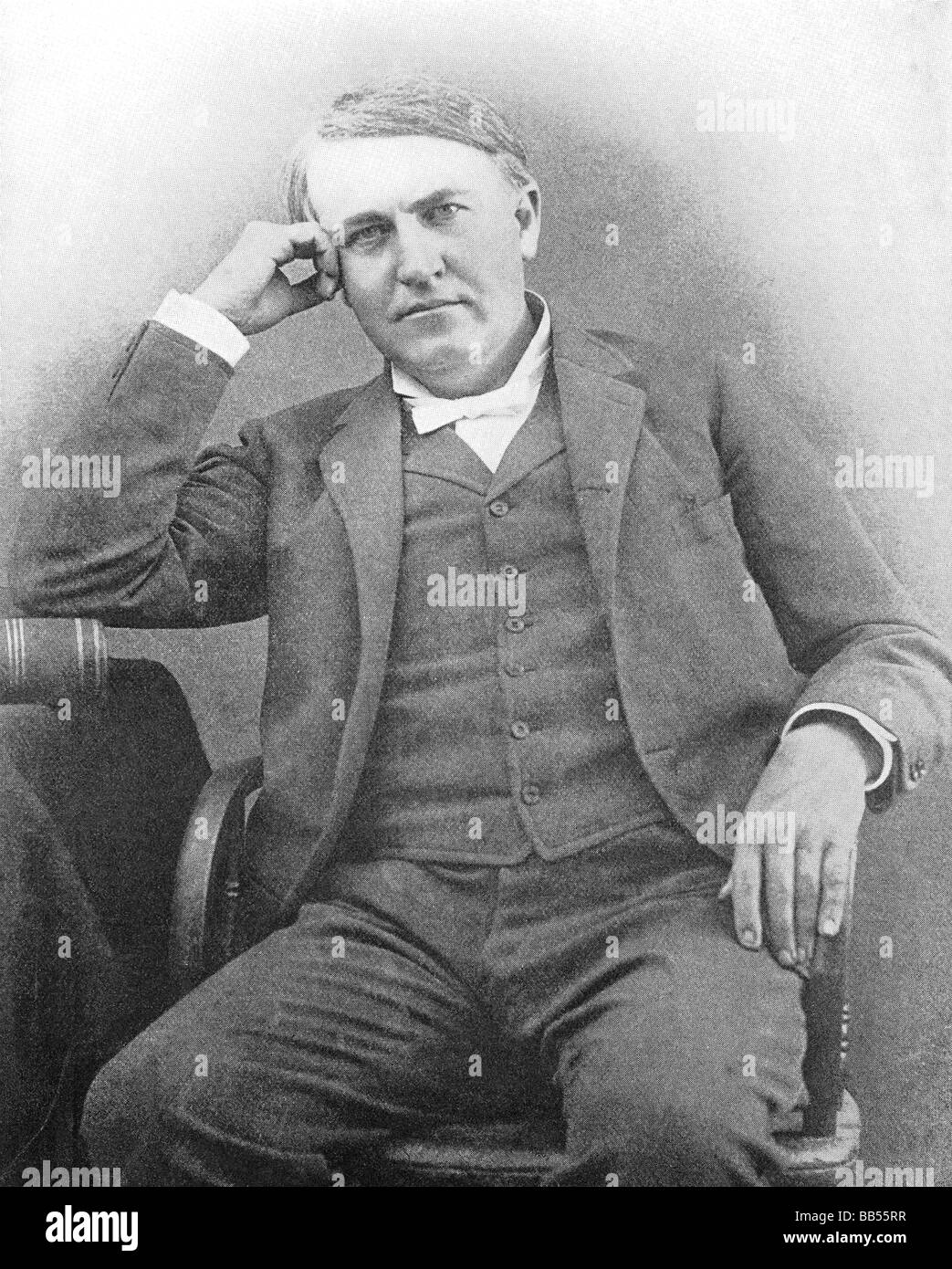 Thomas A. Edison Foto Stock