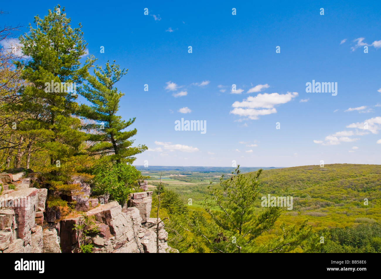 Devil's Lake State Park Foto Stock