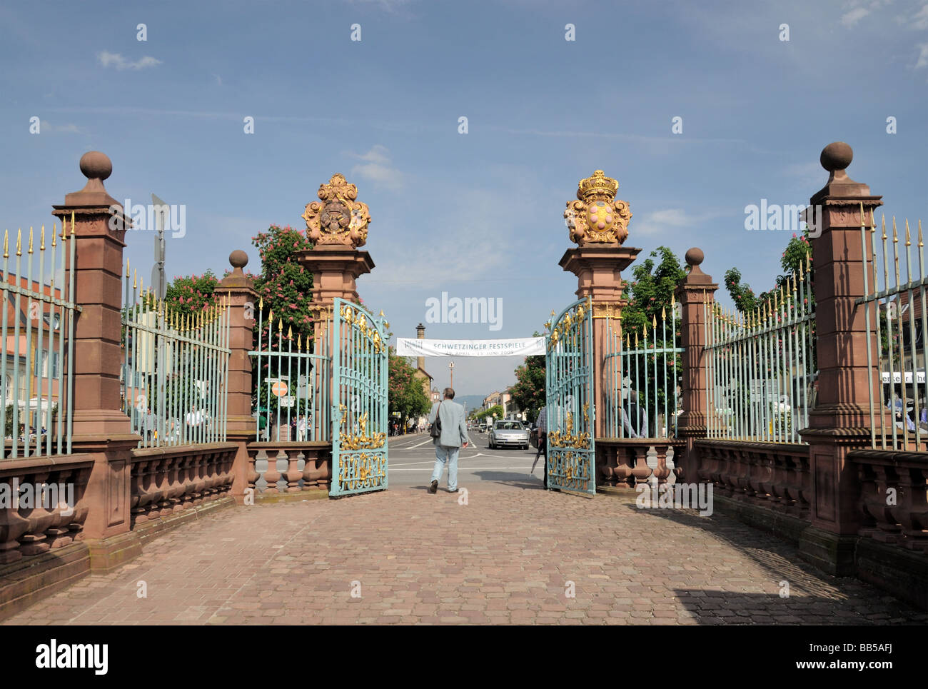 Il castello di Schwetzingen, Germania Baden Wuerttemberg Foto Stock