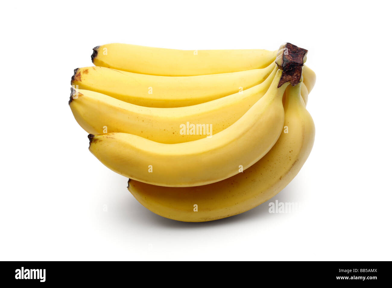 Un grappolo di banane Foto Stock