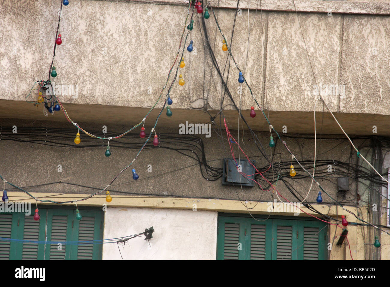 Streetscene ad Alessandria, Egitto Foto Stock
