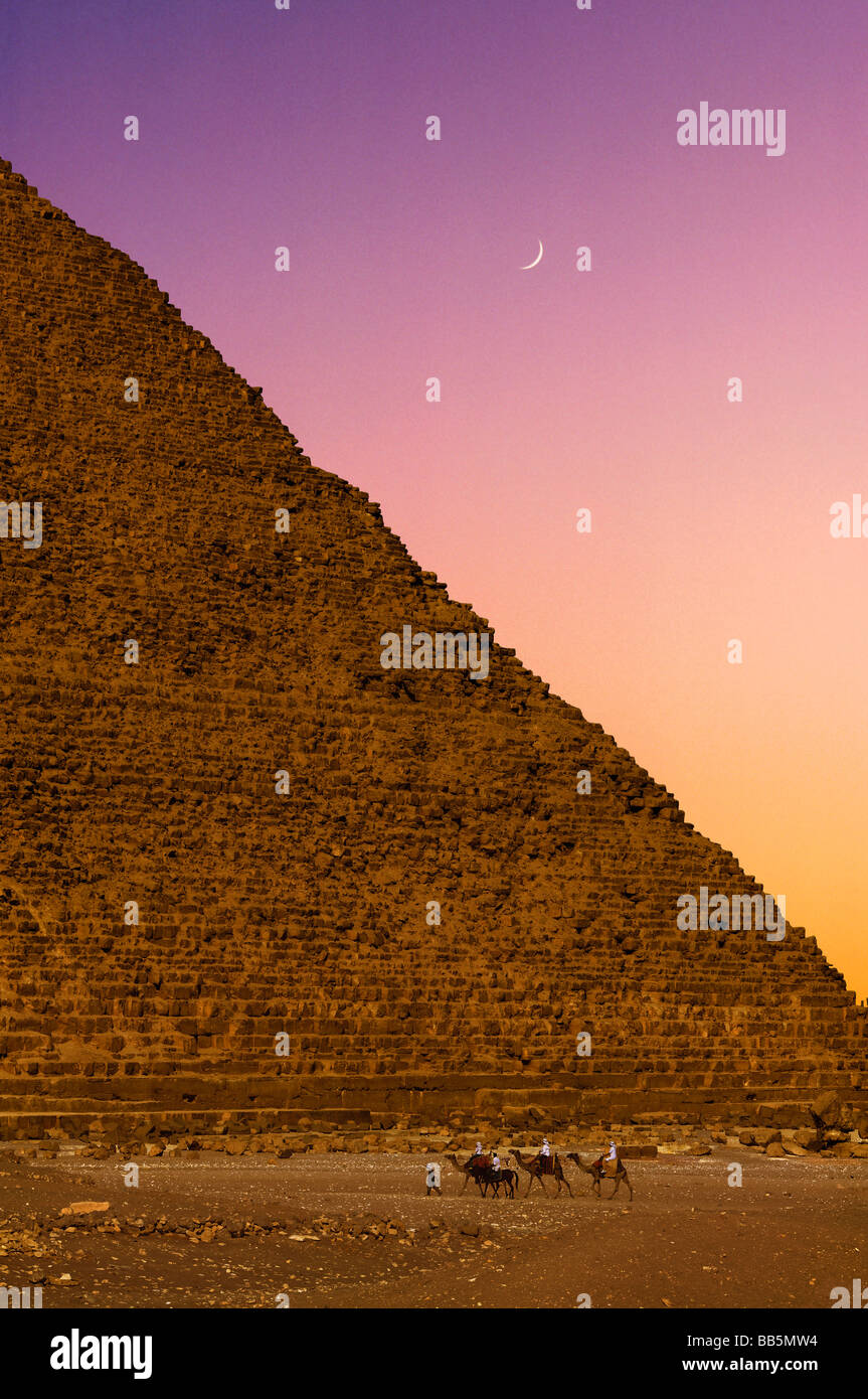Le Grandi Piramidi Foto Stock