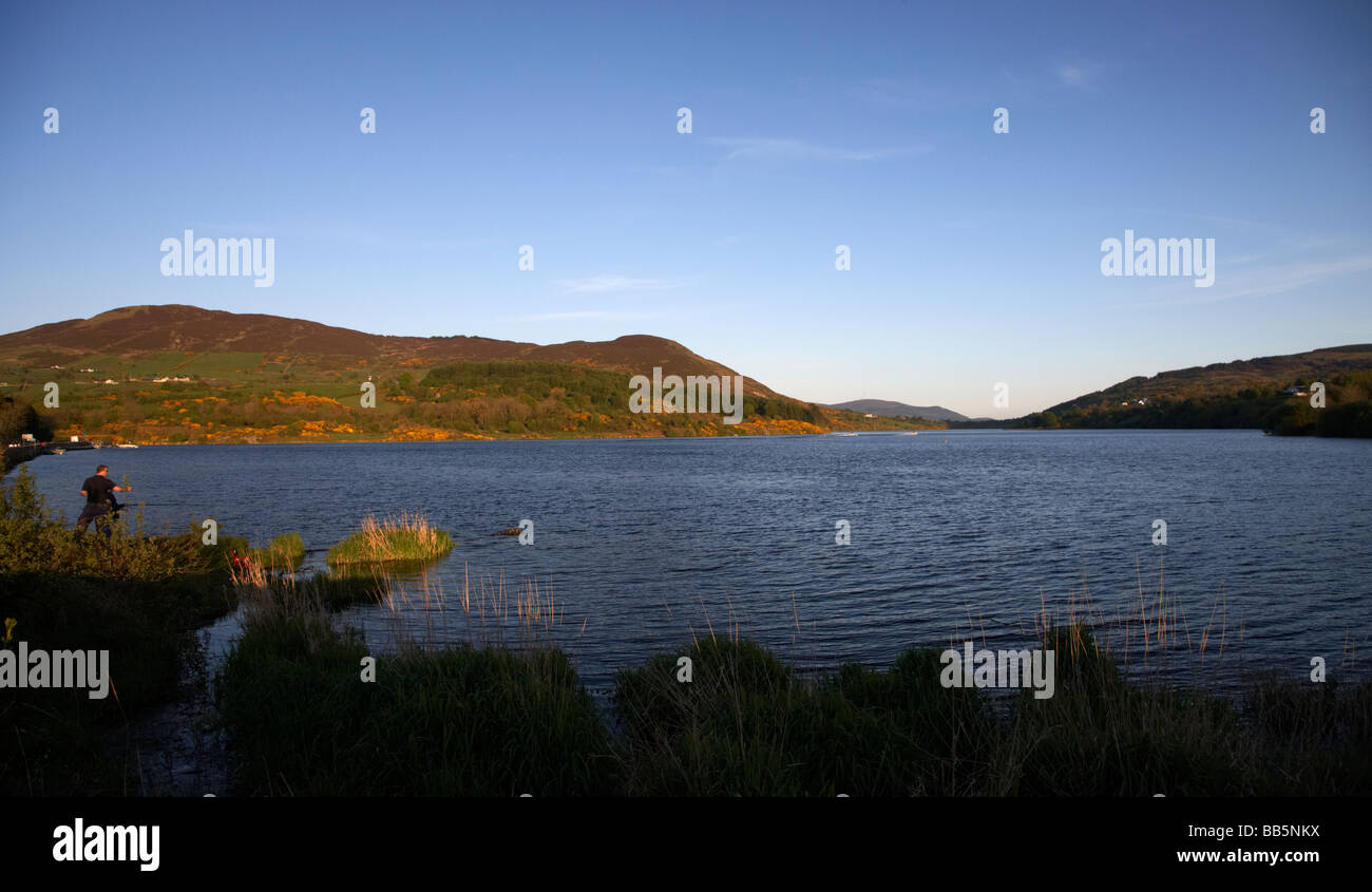 Camlough lago sud della contea di Armagh nell'Irlanda del Nord Regno Unito Foto Stock