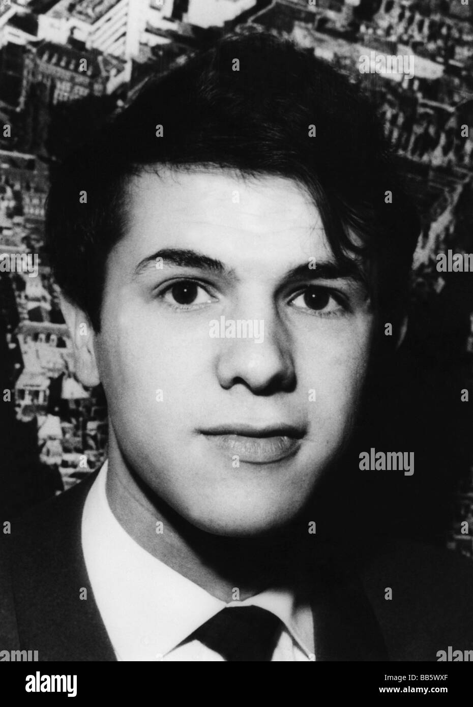Adamo, Salvatore * 1.11.1943, cantante belga, ritratto, primi 1960s, Foto Stock