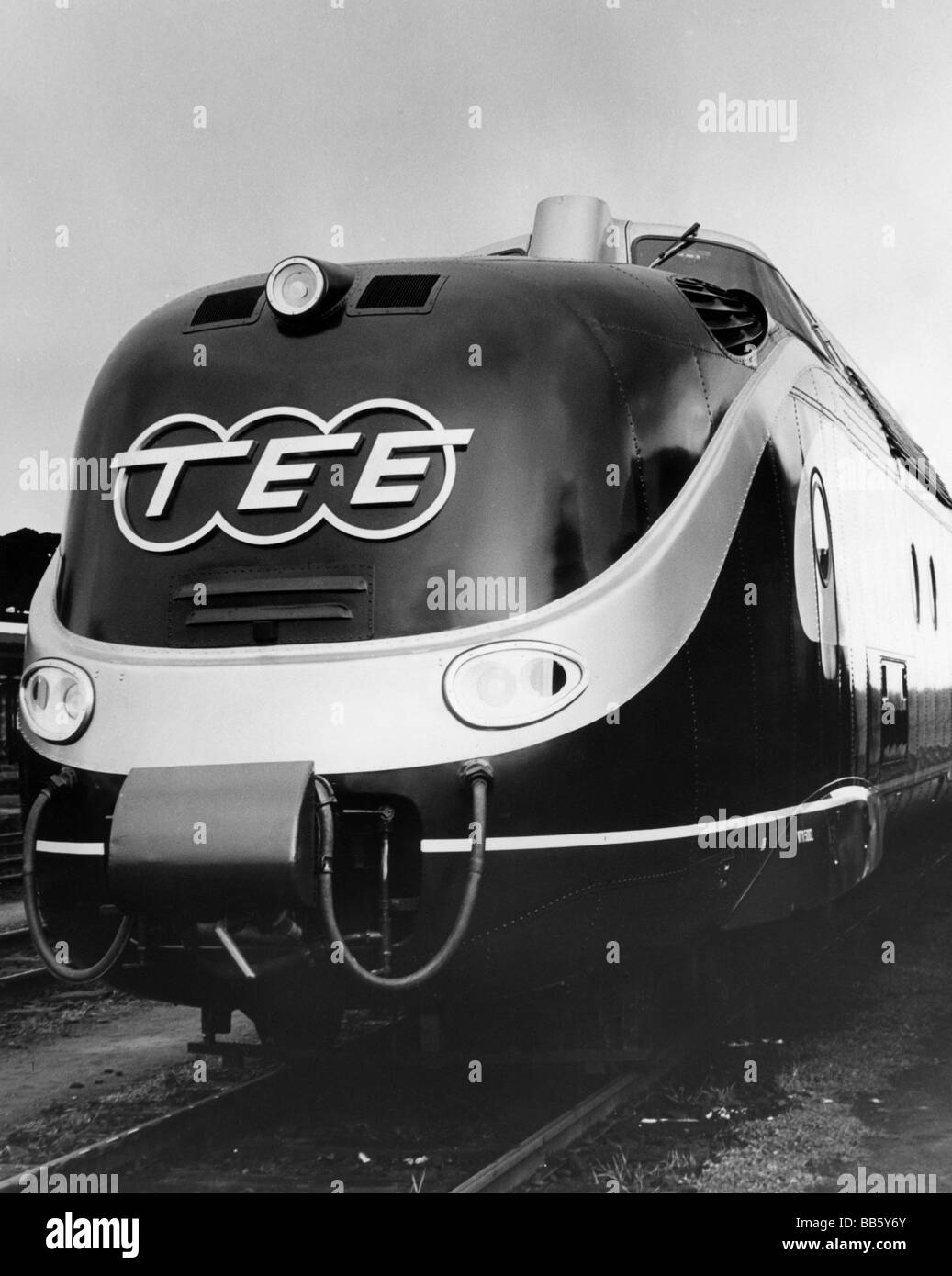 Trasporti / trasporto, ferrovia, loologives, locomotiva diesel classe VT 11.5 (601), Germania, 1957, Foto Stock