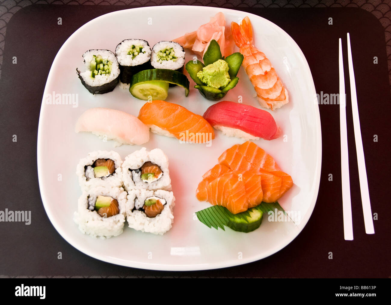 Sushi Foto Stock