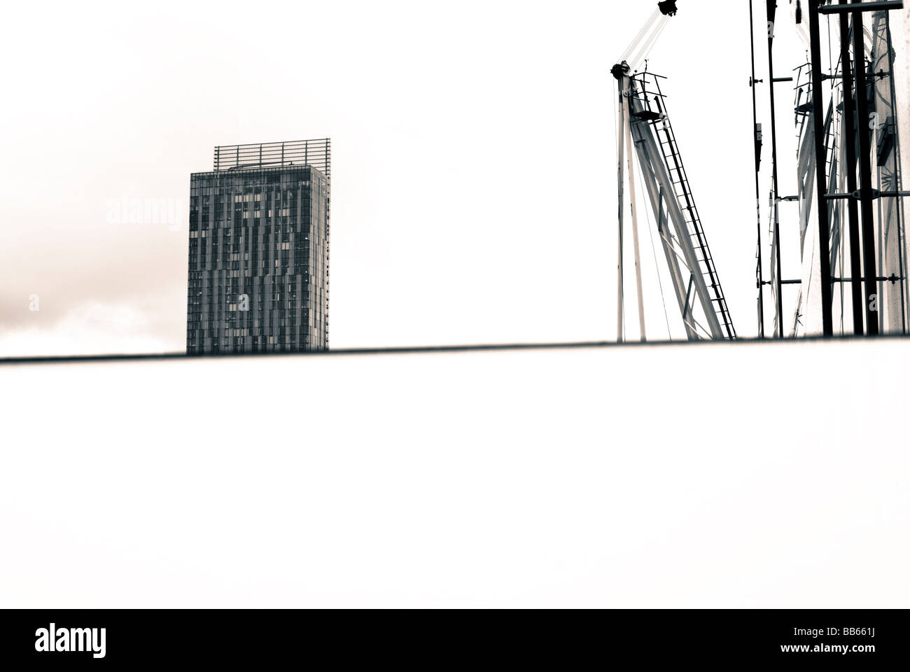 Il Beetham Tower, Manchester, UK. Il Foto Stock