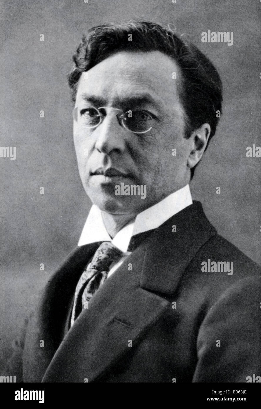 Kandinsky, Wassily, 4.12.1866 - 13.12.1944, pittore russo, stampatore, ritratto, Foto Stock