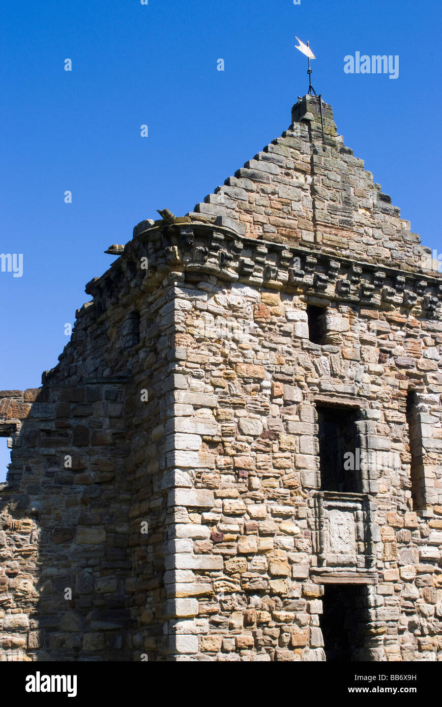 Una torre in pietra fa parte dei rovinato St Andrews in punteggi St Andrews Fife Scotland Regno Unito Regno Unito Foto Stock Una torre in pietra fa parte dei rovinato St Andrews in punteggi St Andrews Fife Scotland Regno Unito Regno Unito Foto Stock