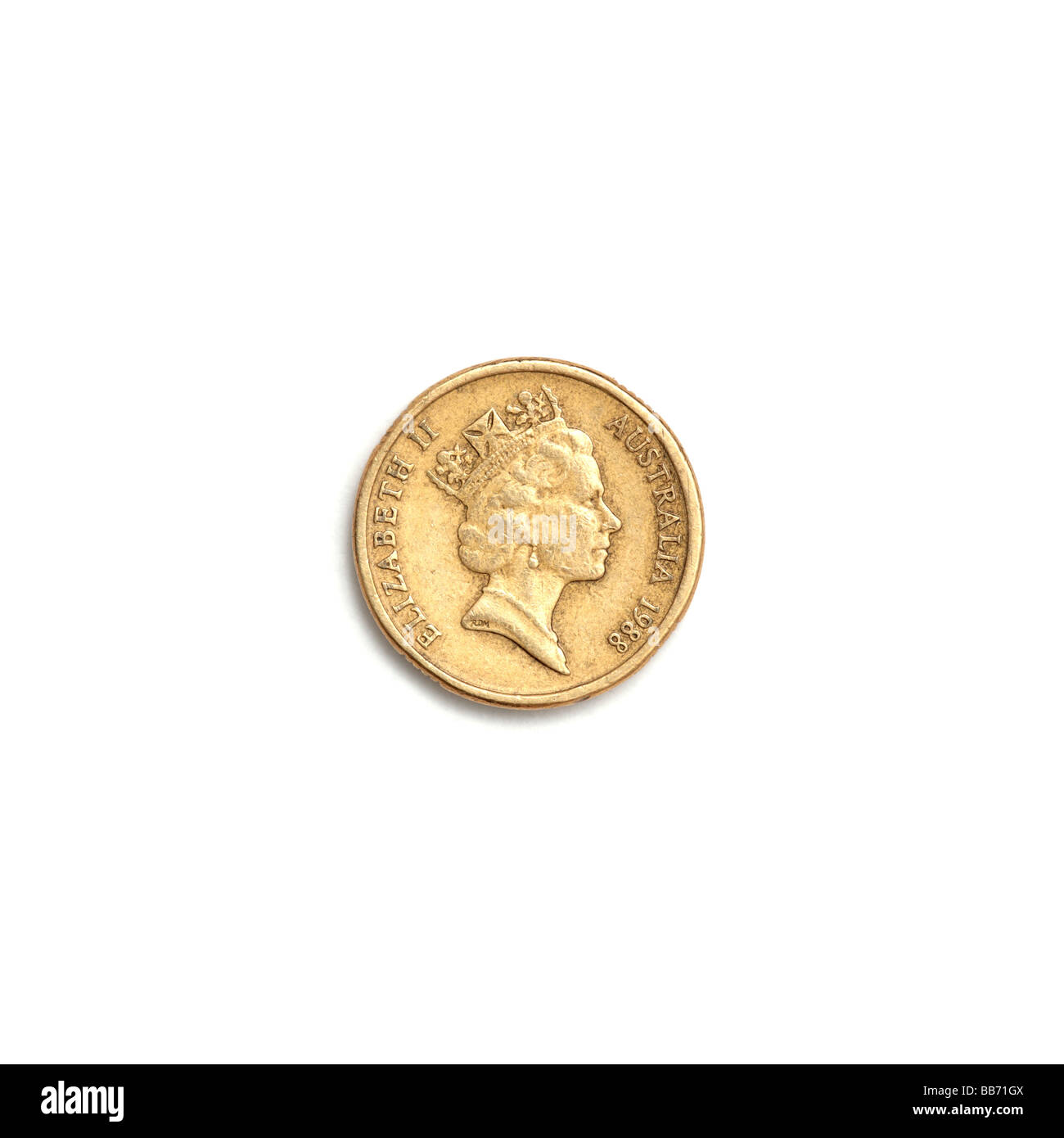 Moneta australiana da 2 dollari Foto Stock