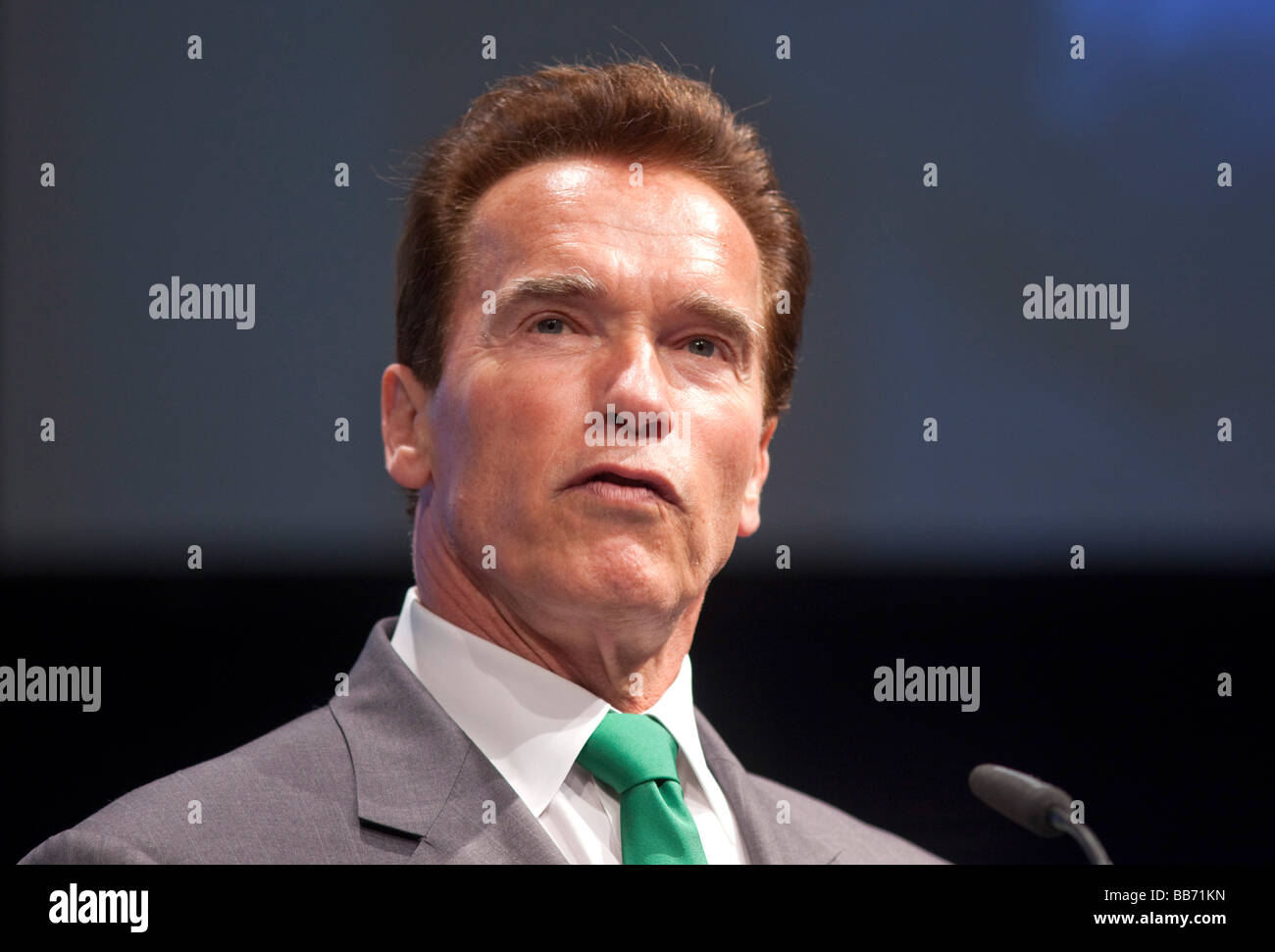 Arnold Schwarzenegger governatore dello stato della California Foto Stock