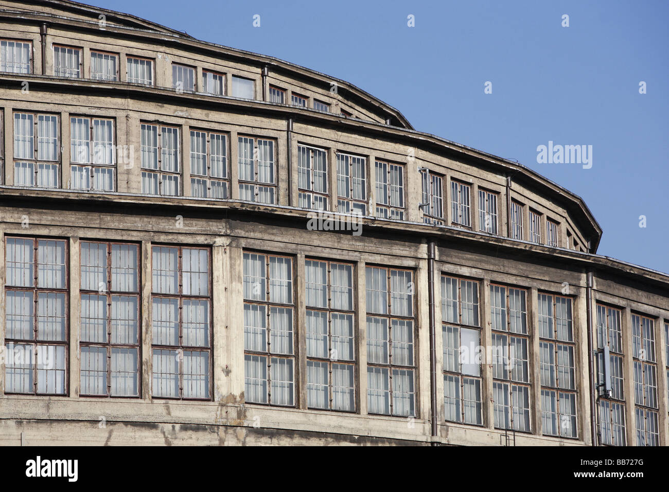 Dettaglio della cupola del Centennial Hall (Hala Ludowa) a Wroclaw in Polonia. Foto Stock