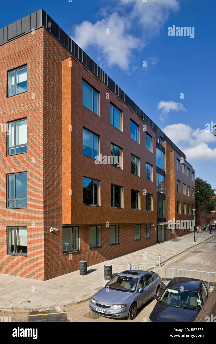 Uffici di Hornsey North London sul sito del vecchio Hornsey Terme Foto Stock