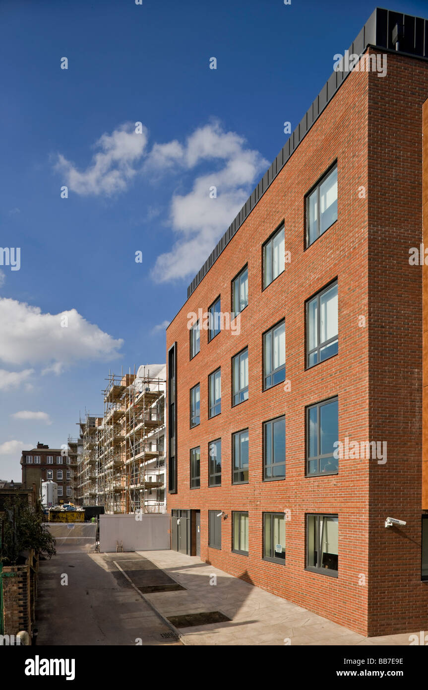 Uffici di Hornsey North London sul sito del vecchio Hornsey Terme Foto Stock