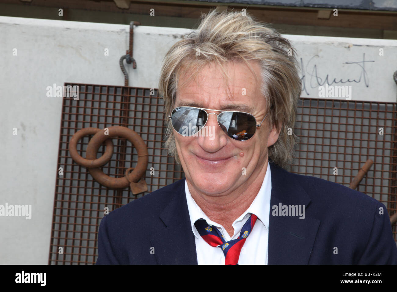 Rod Stewart al RHS Chelsea Flower Show, Londra 2009 Foto Stock