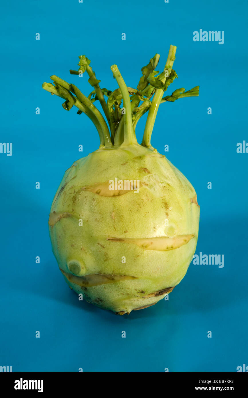 Il cavolo rapa frutta ortaggi Foto Stock