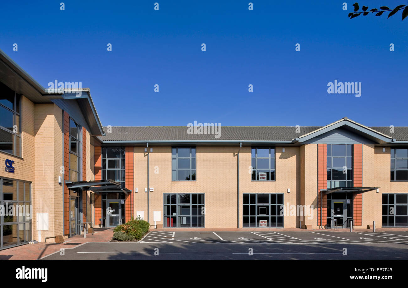 Moderne unità aziendali presso Old Stratford Milton Keynes Foto Stock