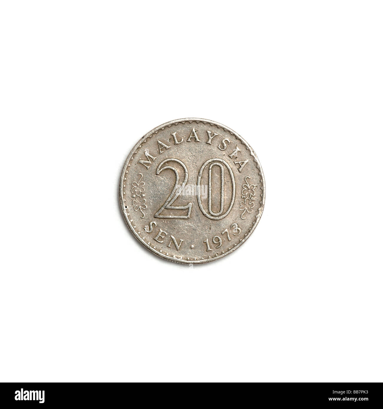 'Malaysian coin' Foto Stock