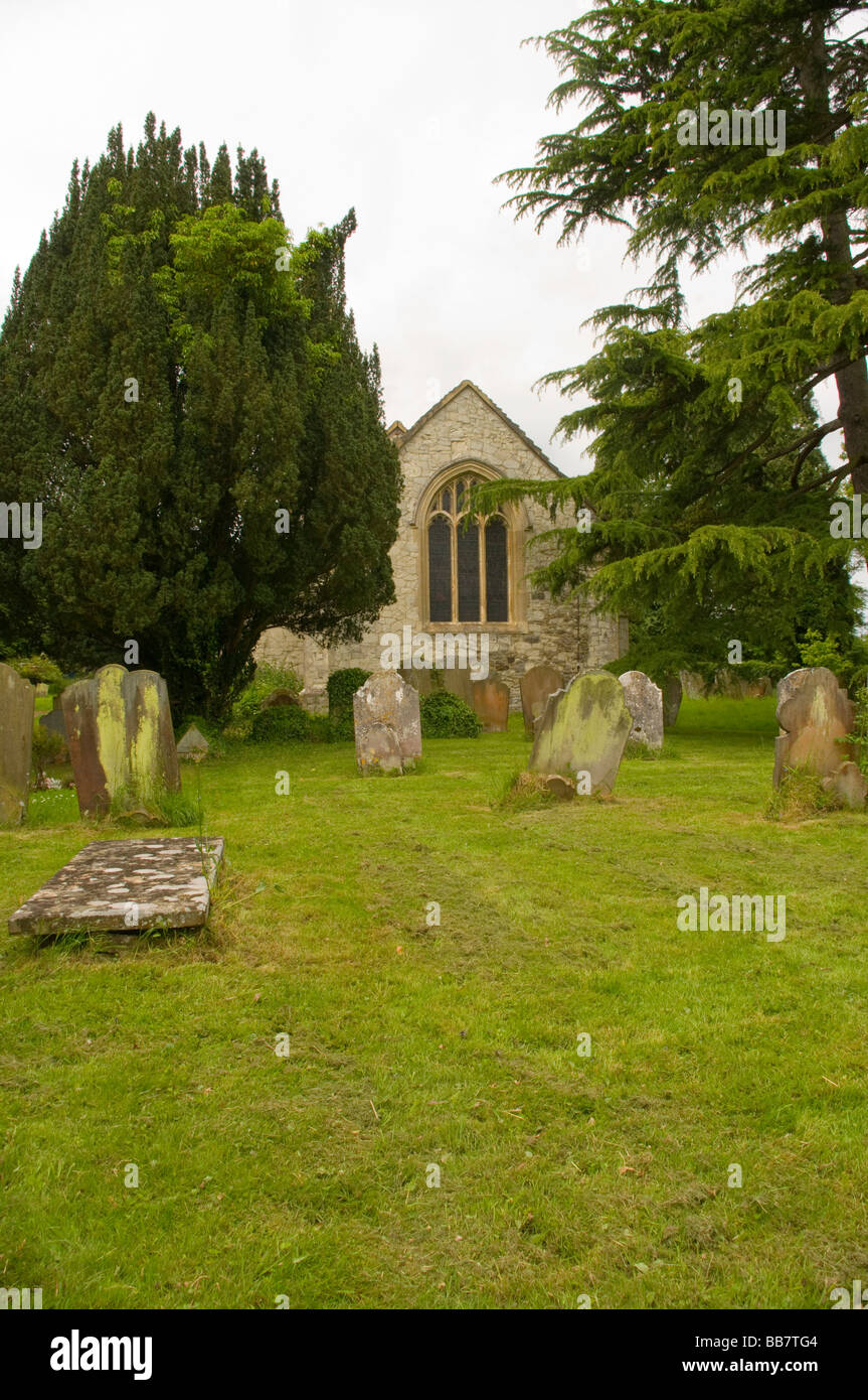 St Bartholemew C di E CHIESA Leigh Surrey in Inghilterra Foto Stock