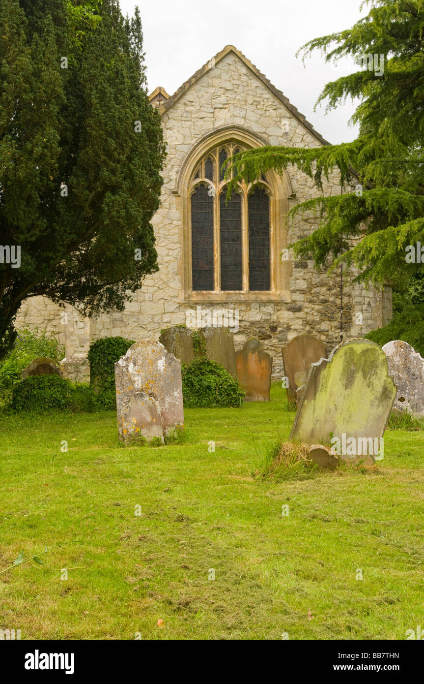 St Bartholemew C di E CHIESA Leigh Surrey in Inghilterra Foto Stock