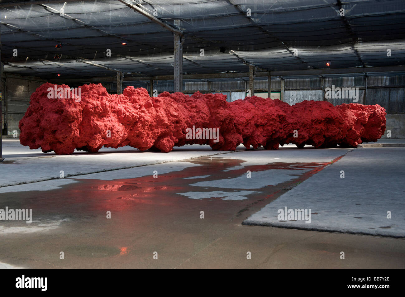 Brighton Il Vecchio Mercato Comunale Anish Kapoor smembramento di Jeanne d Arc Foto Stock