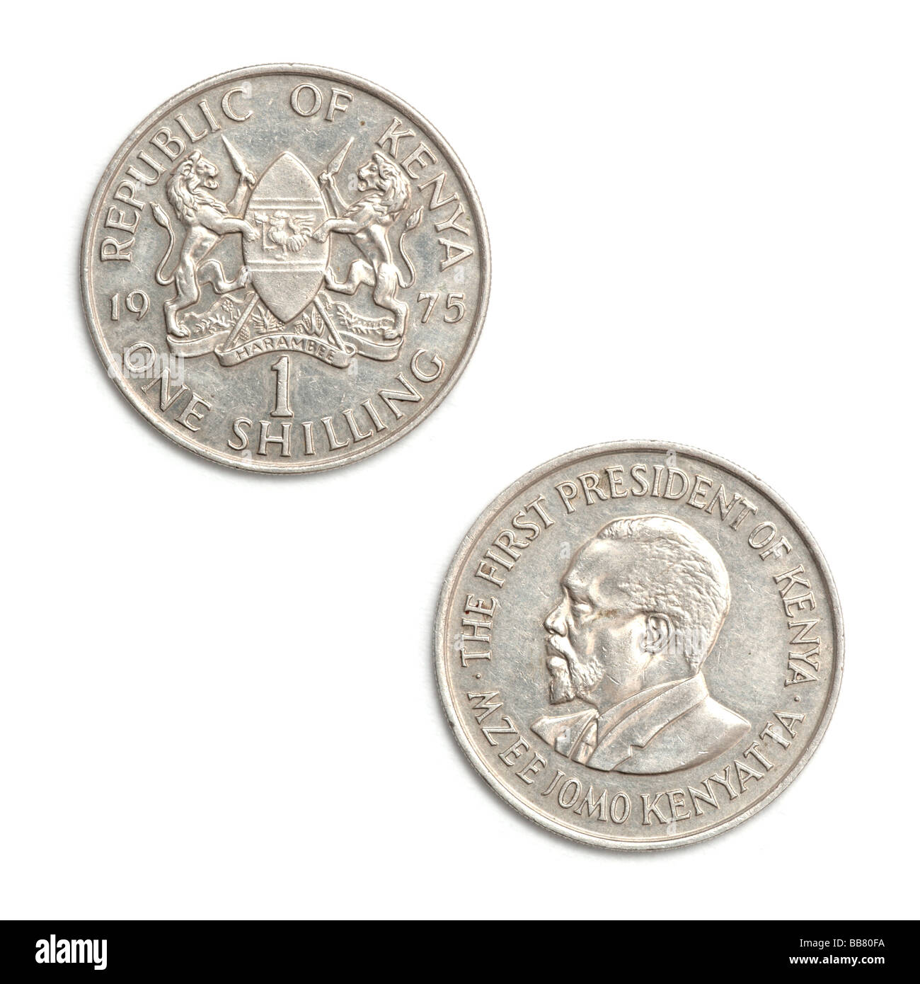 'Moneta del Kenya' Foto Stock