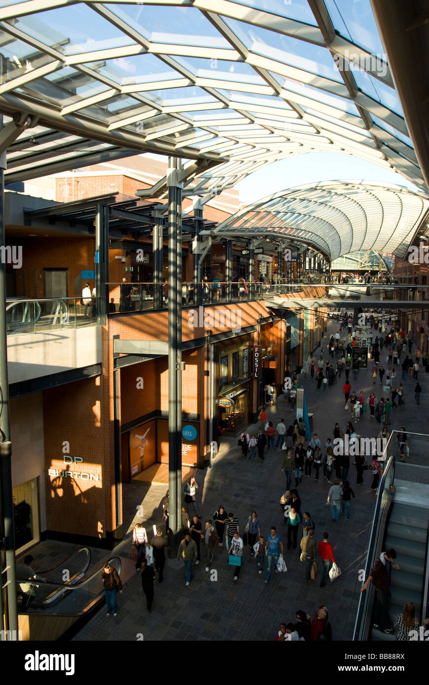 Cabots Circus, Bristol, Regno Unito Foto Stock