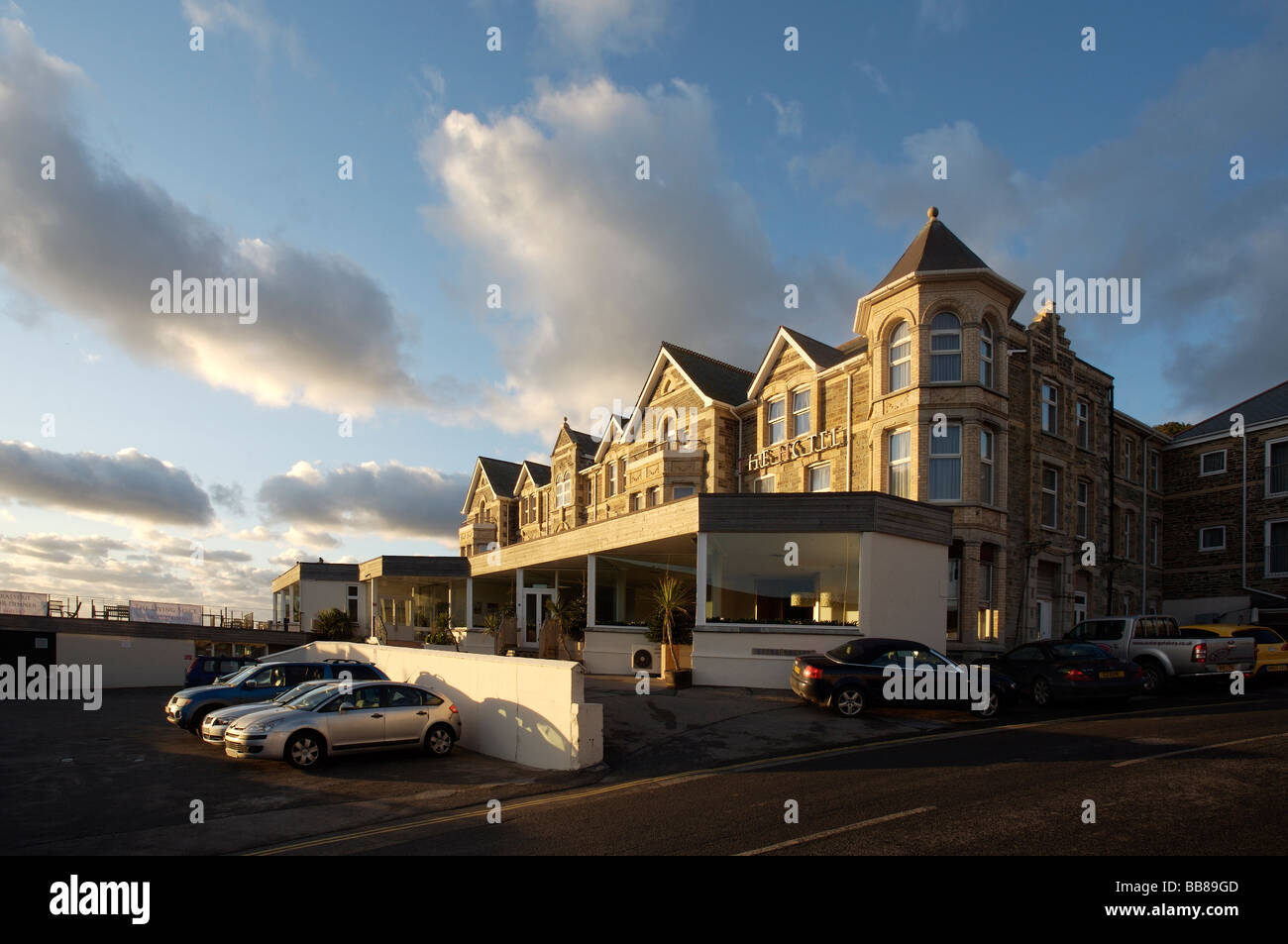 Watergate Bay Hotel, Cornwall Foto Stock