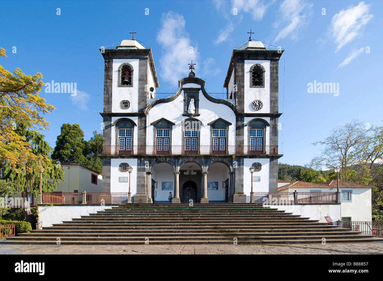 Chiesa di Nossa Senhora do Monte, Monte, Madeira, Portogallo Foto Stock