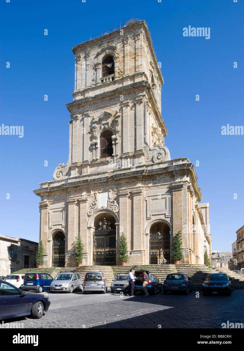 Cattedrale di Enna, Sicilia, Italia Foto Stock