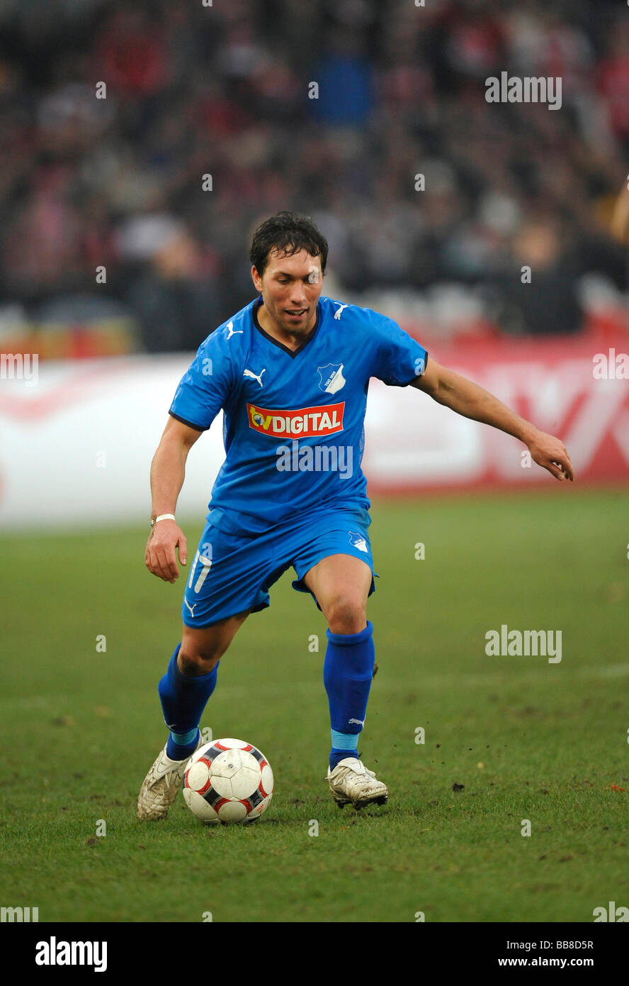 National Soccer player, Tobias Weis, TSG Hoffenheim 1899 Foto Stock